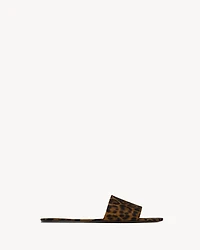 CARLYLE slides leopard grosgrain