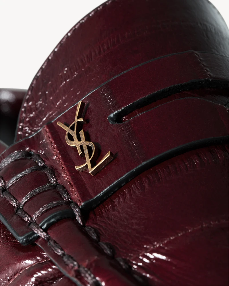 LE LOAFER mules eel
