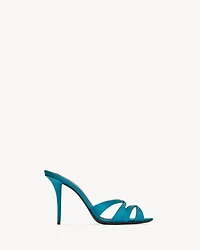CHANDELLE mules satin crepe