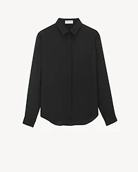 Shirt Matte and Shiny Cassandre Striped Silk