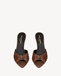BABYLONE mules smooth leather