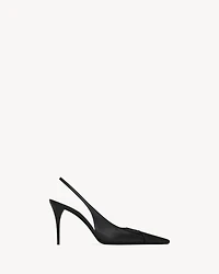 BABYLONE BRETEUIL slingback pumps smooth leather