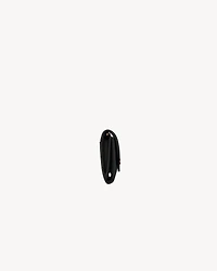 CASSANDRE MATELASSÉ compact tri fold wallet in grain de poudre leather