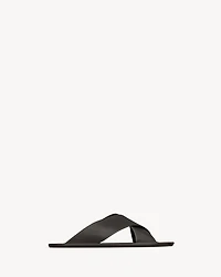 CARLYLE SLIDES smooth leather
