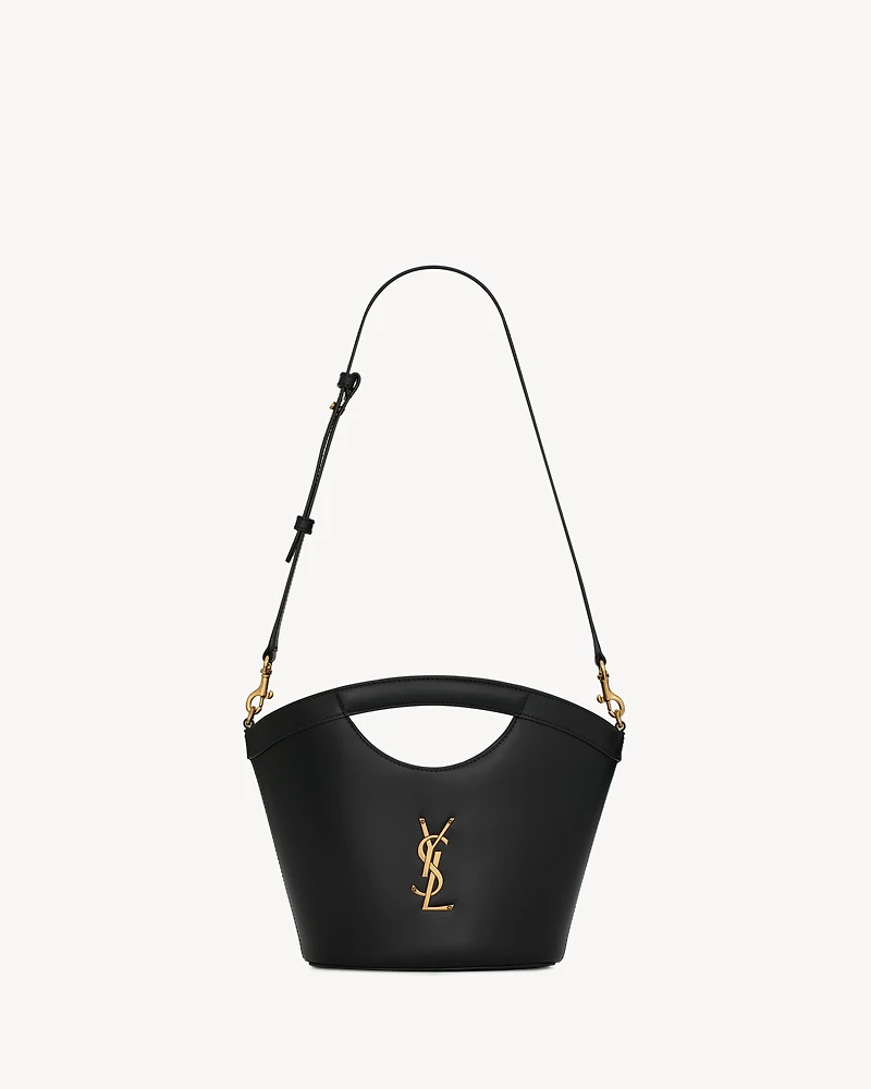 Celia mini tote in smooth leather