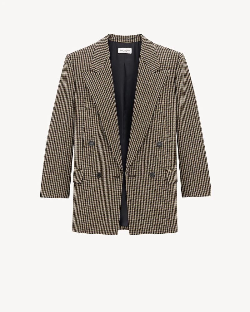 Jacket Vichy Wool