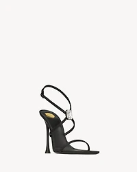 HARLOW sandals satin crepe and crystals