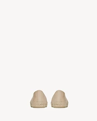 CASSANDRE espadrilles lambskin
