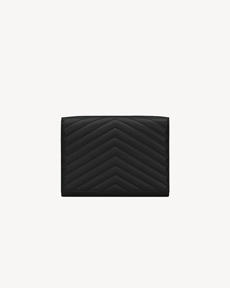 CASSANDRE MATELASSÉ flap pouch in lambskin