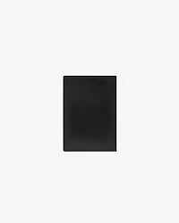 SAINT LAURENT PARIS PASSPORT CASE IN LACQUERED LEATHER