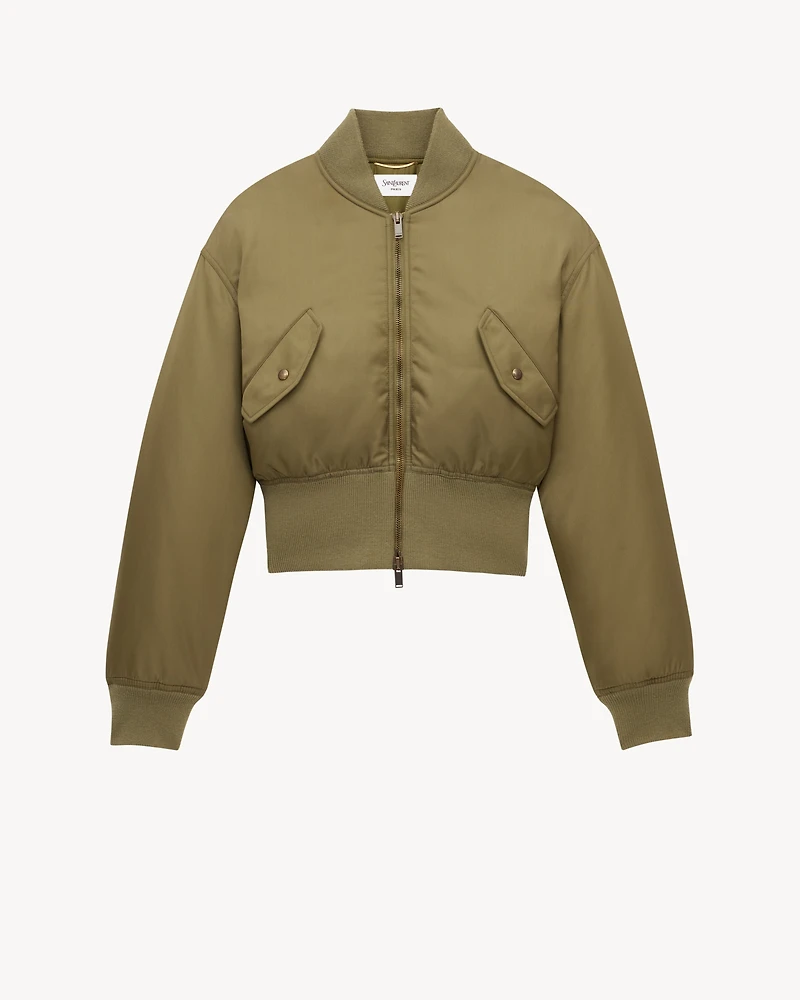 bomber jacket nylon