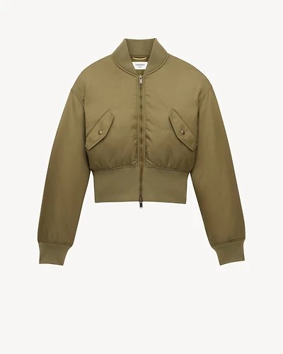 bomber jacket nylon