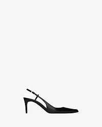 VENDOME slingback pumps glazed leather
