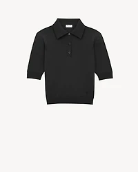 Polo Shirt Cassandre Cashmere, Wool