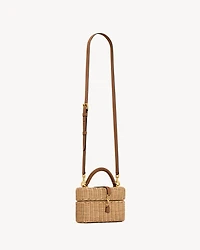GABY vanity bag in osier