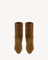NIKI booties suede