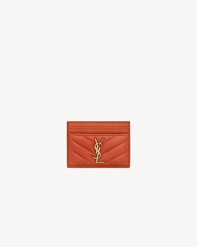 CASSANDRE card case in lambskin