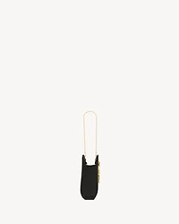 EVENING mini bracelet bag in satin