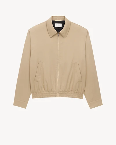jacket cotton serge