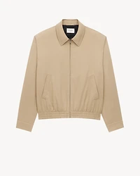jacket cotton serge