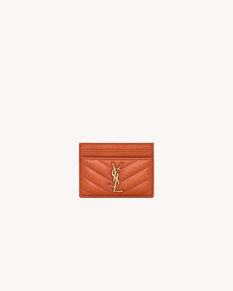 CASSANDRE card case in lambskin