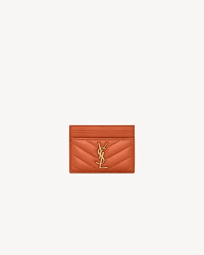 CASSANDRE card case in lambskin