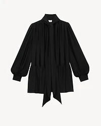 lavallière dress silk crepe de chine