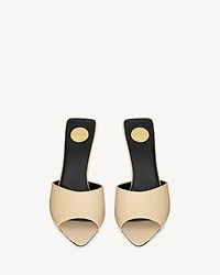 ROMY mules smooth leather