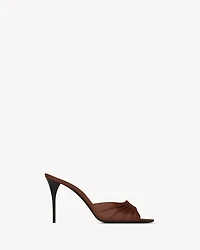 BABYLONE mules smooth leather