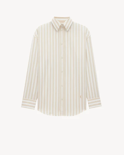 CASSANDRE shirt striped cotton