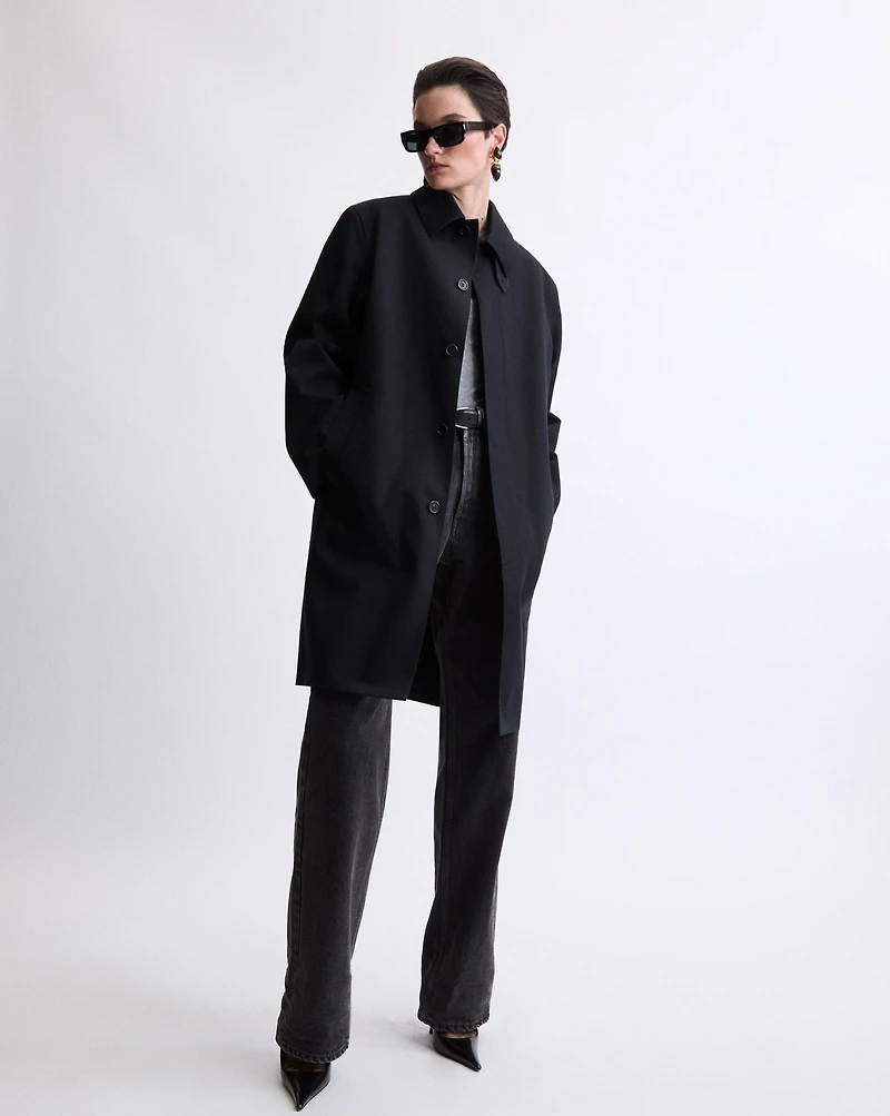 Coat water-repellant canvas