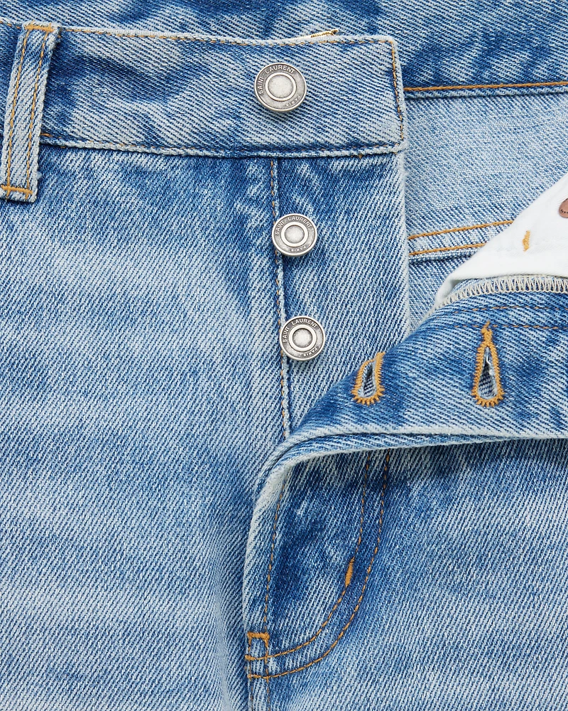 Nico Low-Rise Jeans Sicily Blue Denim