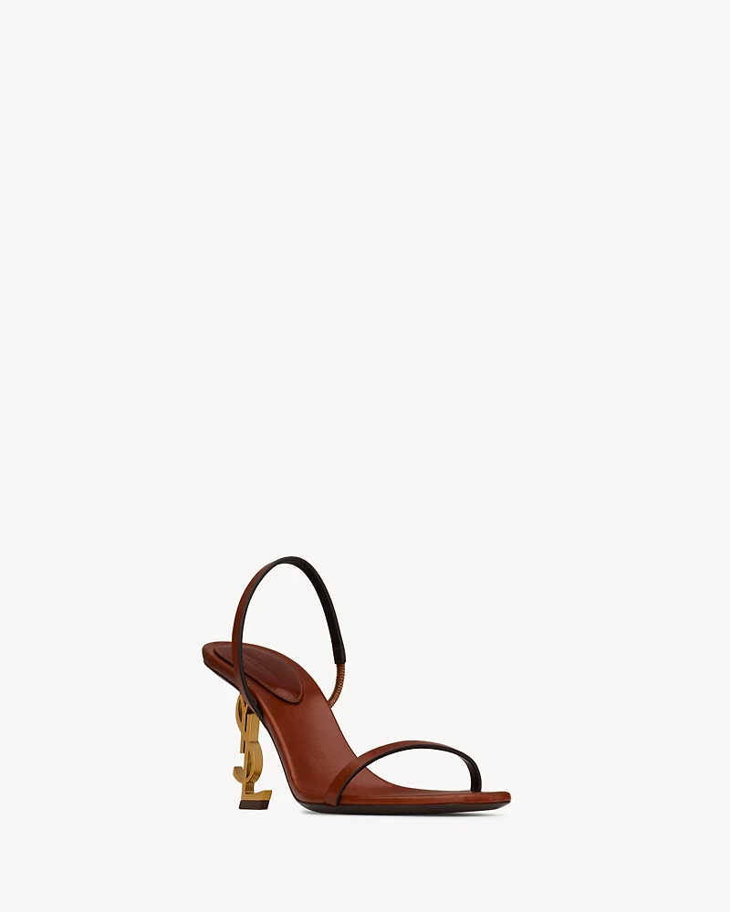 OPYUM slingback sandals vegetable-tanned leather