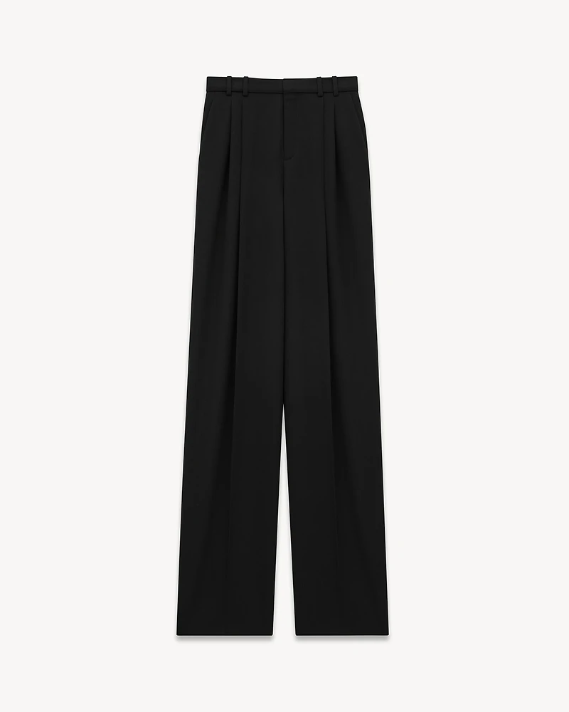Wide-Leg Pants Grain de Poudre
