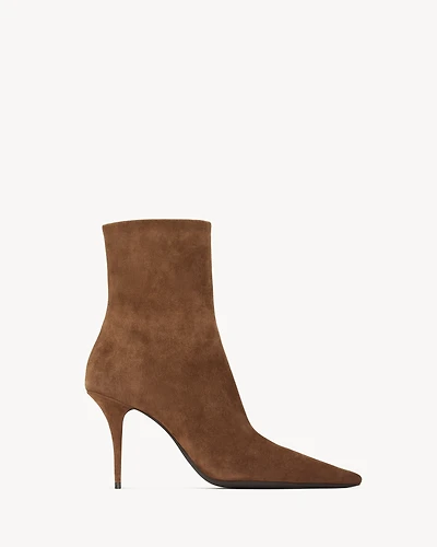 ASHLEY booties suede