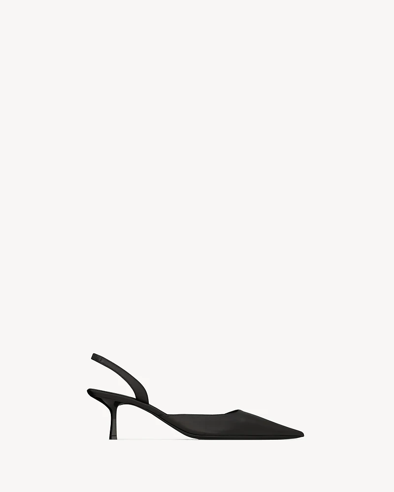 MISTY slingback pumps smooth leather