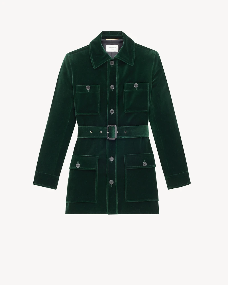 SAHARIENNE jacket velvet