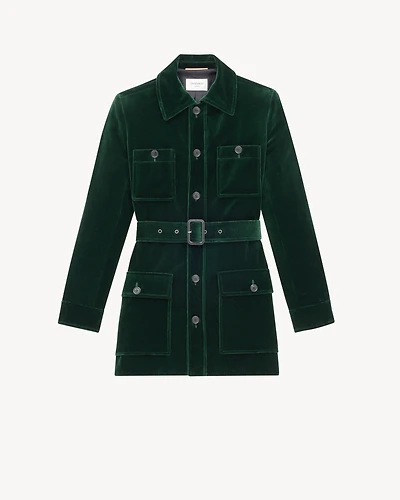 SAHARIENNE jacket velvet