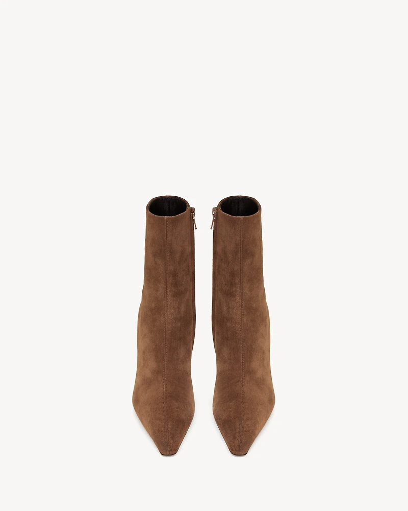 ASHLEY booties suede