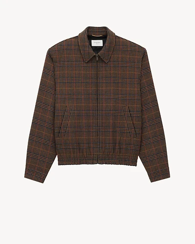 jacket wool check