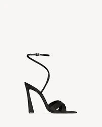 CORINNE sandals satin crepe