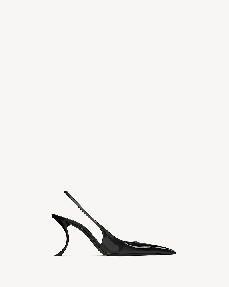 APOLLINE slingback pumps patent leather