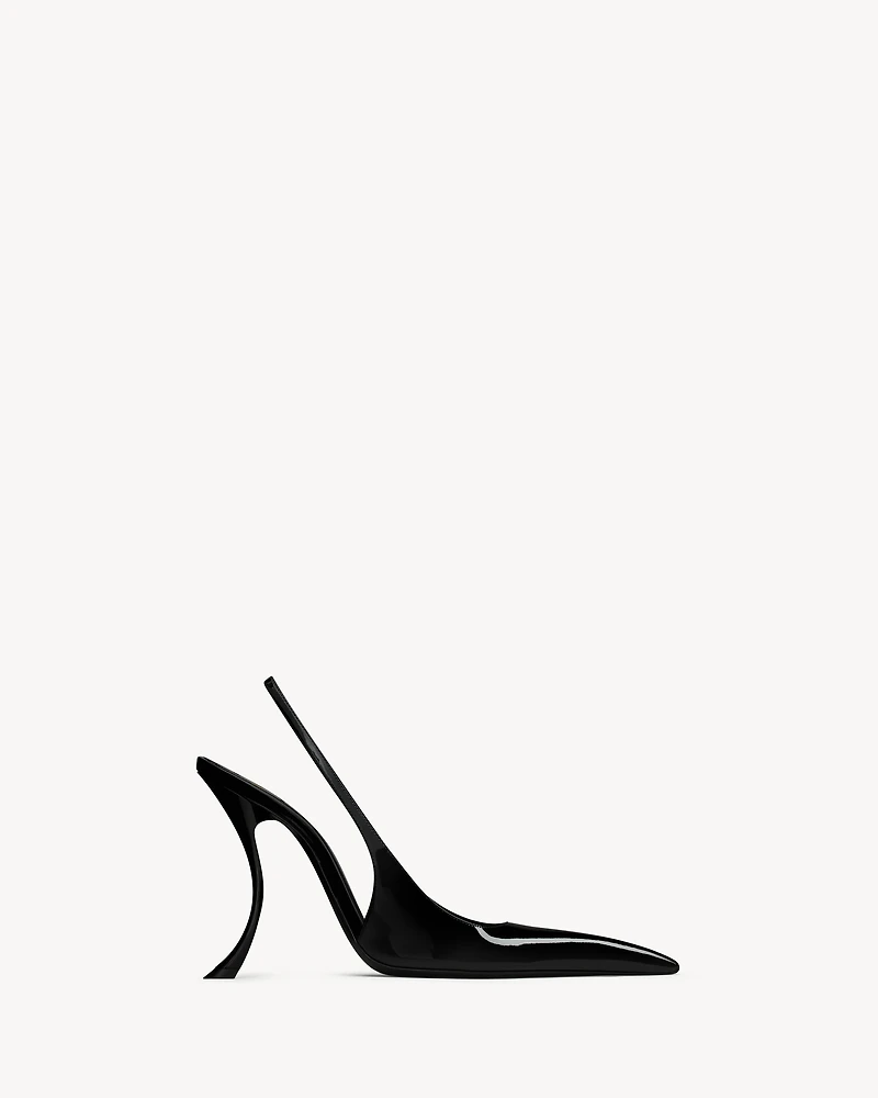 APOLLINE slingback pumps patent leather