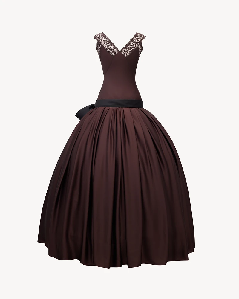 bell dress silk charmeuse