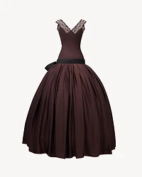 bell dress silk charmeuse