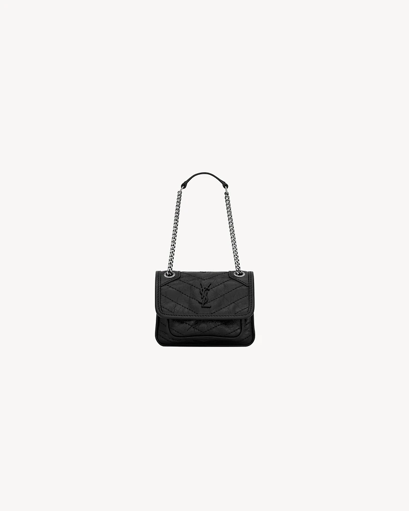 NIKI micro bag in leather