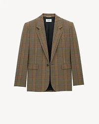 jacket prince of wales wool