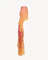 cascade skirt silk muslin