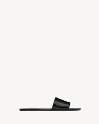 CARLYLE slides glazed leather