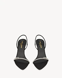 RENDEZ-VOUS sandals satin crepe